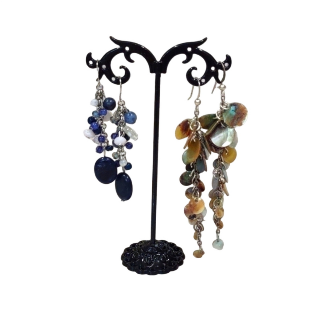 Set of Two Pairs of Earrings